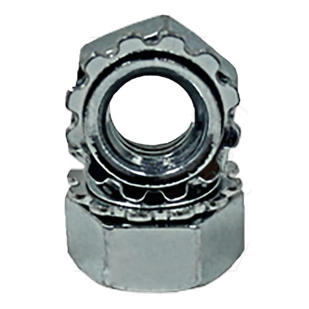 Lock Nut, M3-0.50, Steel, Class 8, Zinc Plated, 2.4 Mm Ht, 15000 PK